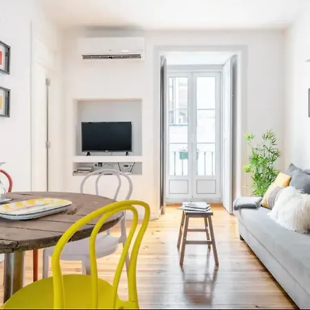 Apartmán 2br Terrace W Ac - Time Out Market | By Airnest *